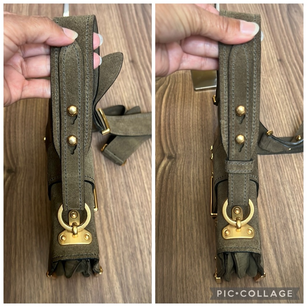 A223 - 💯 % authentic Prada Cahier shoulder bag - Picture 11 of 16